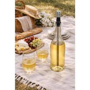 Corkcicle.ONE Wine Chiller Aerator Pourer Freezer Storage Case Barware